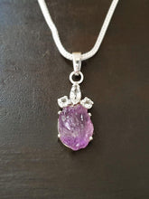 Load image into Gallery viewer, Raw Amethyst Pendants