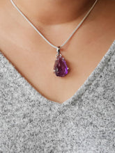 Load image into Gallery viewer, Raw Amethyst Pendant - raw carat