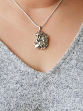 Load image into Gallery viewer, Raw Pyrite Pendant - raw carat