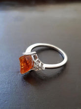 Load image into Gallery viewer, Marquis Citrine Ring - raw carat