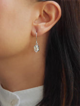 Load image into Gallery viewer, Raw Herkimer Drop Earring - raw carat