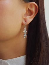 Load image into Gallery viewer, Raw Herkimer Diamond earrings - raw carat