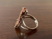 Load image into Gallery viewer, Raw Copper Nugget Ring - raw carat