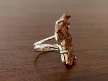 Load image into Gallery viewer, Raw Copper Nugget Ring - raw carat