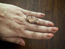 Load image into Gallery viewer, Raw Copper Nugget Ring - raw carat