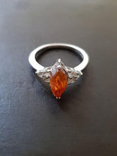 Load image into Gallery viewer, Marquis Citrine Ring - raw carat